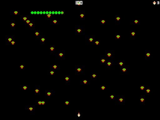 Centipede Attack 2D